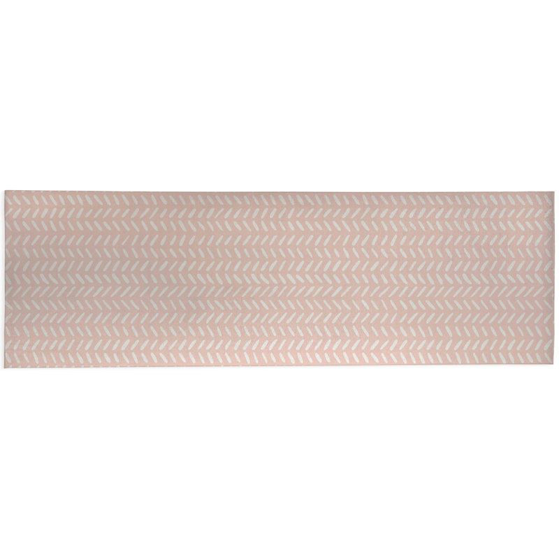 Dream Splat Non-Slip Outdoor Rug, Runner 2'6" x 8'