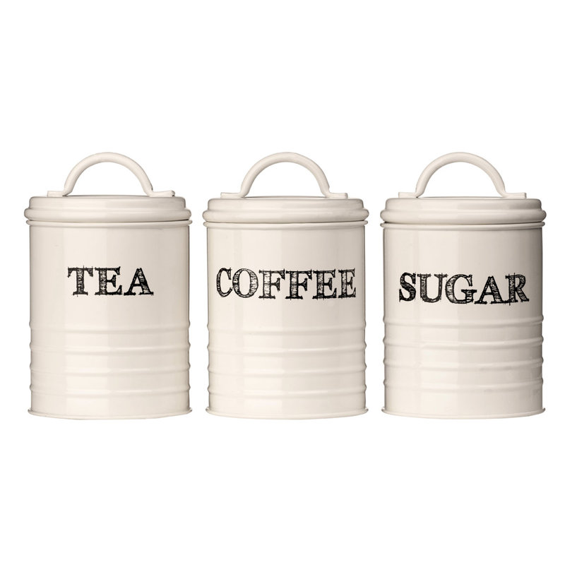 Metal Jar - Set of 3