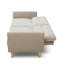 3 Seater Chenille Sofa Bed
