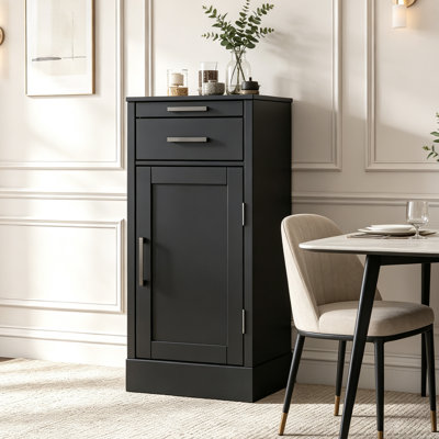 Modular Wine Bar Cabinet Large Capacity Storage Organizer