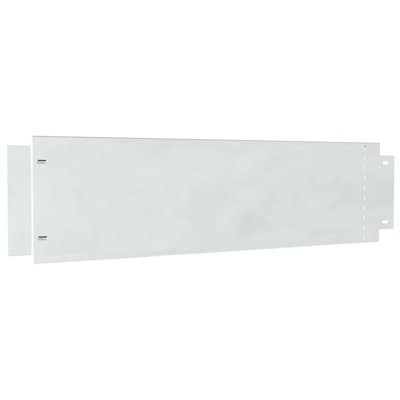 Lawn Edging 10 Pcs Grey Steel