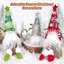 Ensemble de 6 décorations de Noël gnome, gnome de Noël illuminé, gnome de Noël suédois