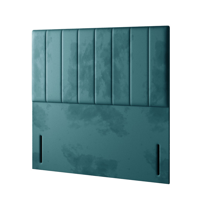 Hedley Upholstered Headboard, Double (4'6), Mallard Green