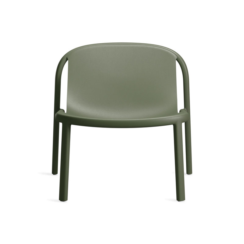 Decade Outdoor Lounge Chair, Green