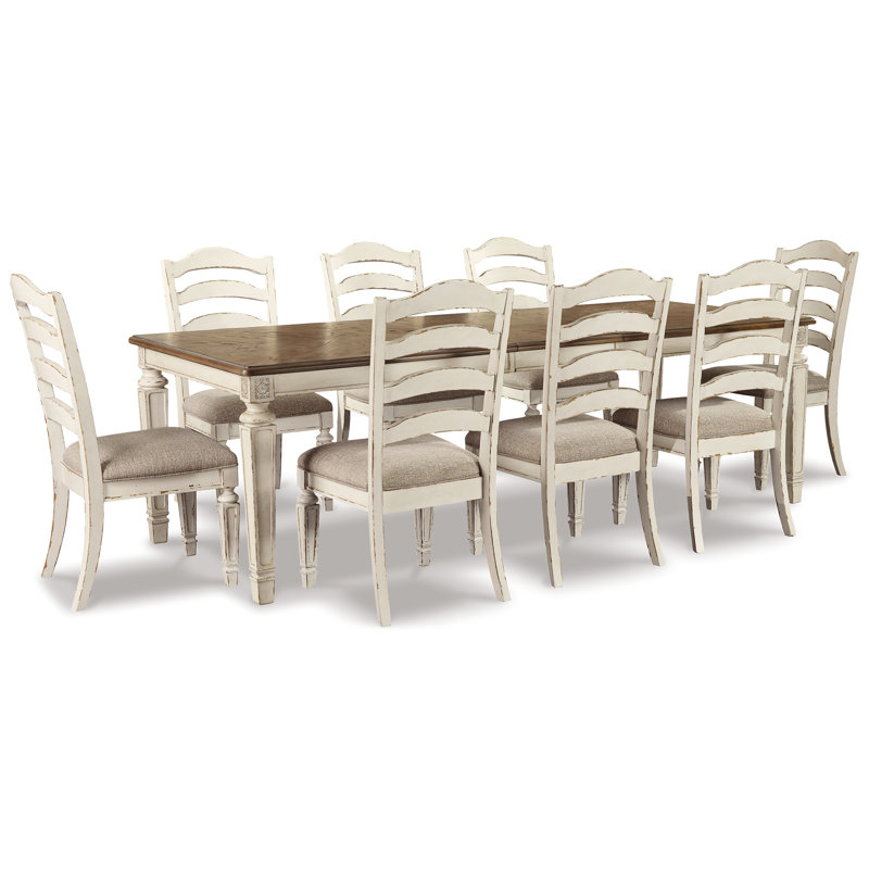 Table de salle à manger et 8 chaises Realyn