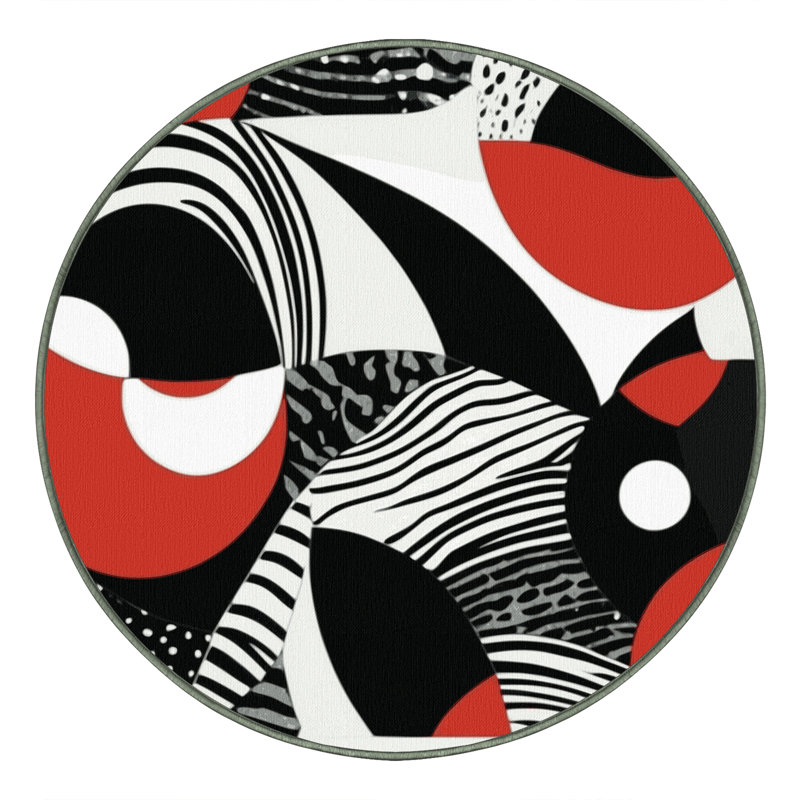 Reflection Rug, Round 6'