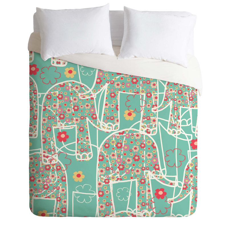 Ensemble de housse de couette, Housse de couette pour grand lit et 2 taies décor
