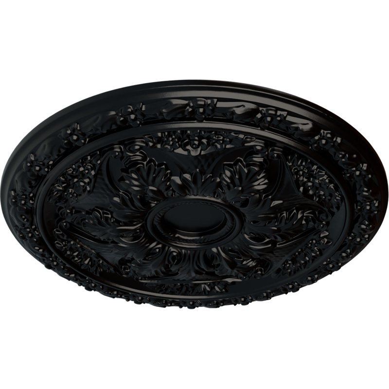 Plafonnier 20 po x P 1 5/8 po P (convient aux auvents jusqu'à 3 1/4 po), Noir de jais