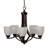 Hayden 5 - Light Dimmable Chandelier-21908159