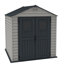 Remise de rangement en plastique l 6 pi 10 po x P 6 pi 9 po Storemax Plus