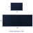 Super Soft Absorbent Microfiber Rectangle Non-Slip Bath Rug Set-525437392-525437396