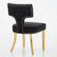 Farmhouse Chenille Fabric Upholstered Dining Chairs-2051743000
