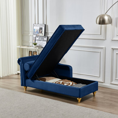 Chaise longue rembourrée Modern