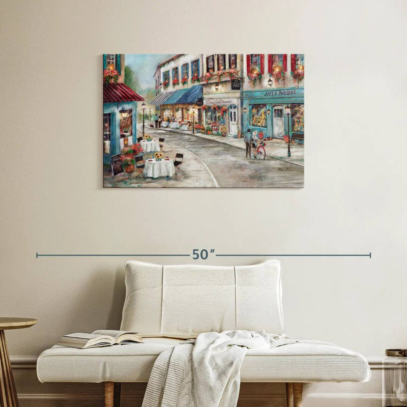 Sireci Quaint Cafe II, 24" H x 36" W