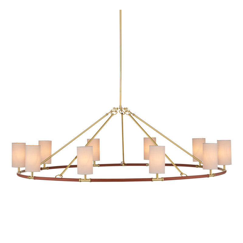 Ellerston Medium Chandelier, 24" H x 63" W x 63" D