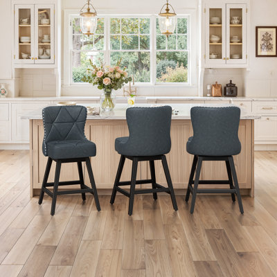 Tabouret de comptoir pivotant 26 po Zorla