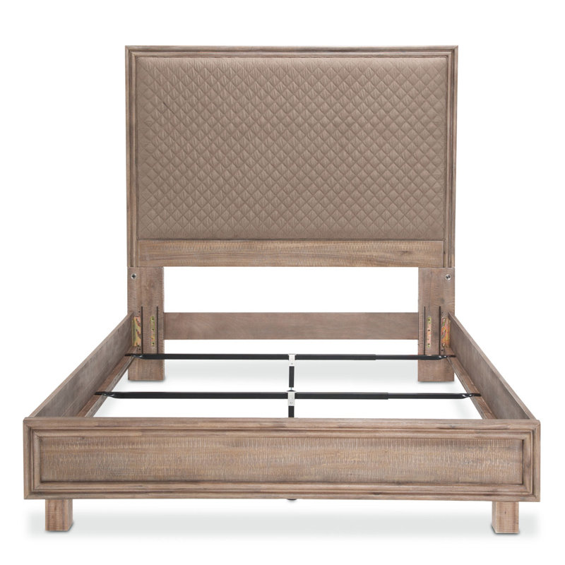 Hudson Ferry King Panel Bed - Autumn/Driftwood, Brown, Eastern King