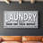 Laundry Sign Wash- Gallery Wrapped Canvas -Ready to Hang-107114560