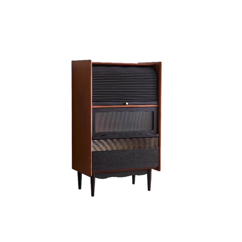Retro solid wood  sideboard