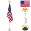 Ensemble de 2 drapeaux en aluminium-1477452482