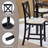 5 Piece Dining Table Set (Beige,Black,Oak)