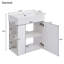 Meuble-lavabo flottant moderne 21,6 pouces