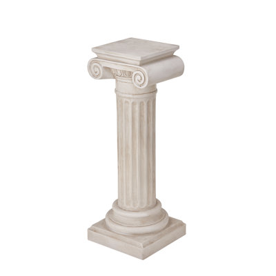 Support pour plante à colonnes MGO fabriqué à la main avec détails architecturaux gréco-romains Tivoli