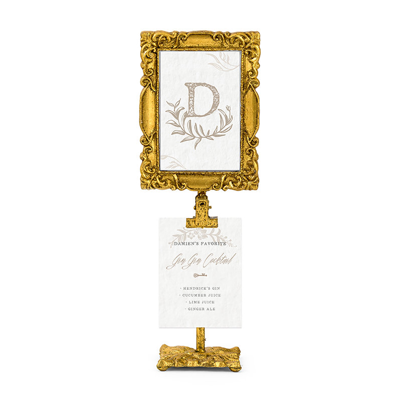 Claborn Ceramic Embossed Picture Frame