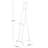 Chifor Metal Free Standing Adjustable Display Stand Easel with Chain Support-289843333-330556553