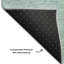 Premium Machine Washable Prisco Teal Rug-1031259533