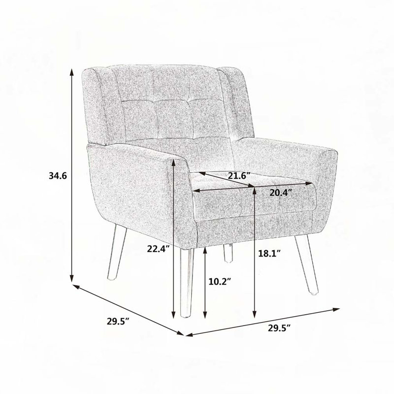 Chaise d'appoint en velours