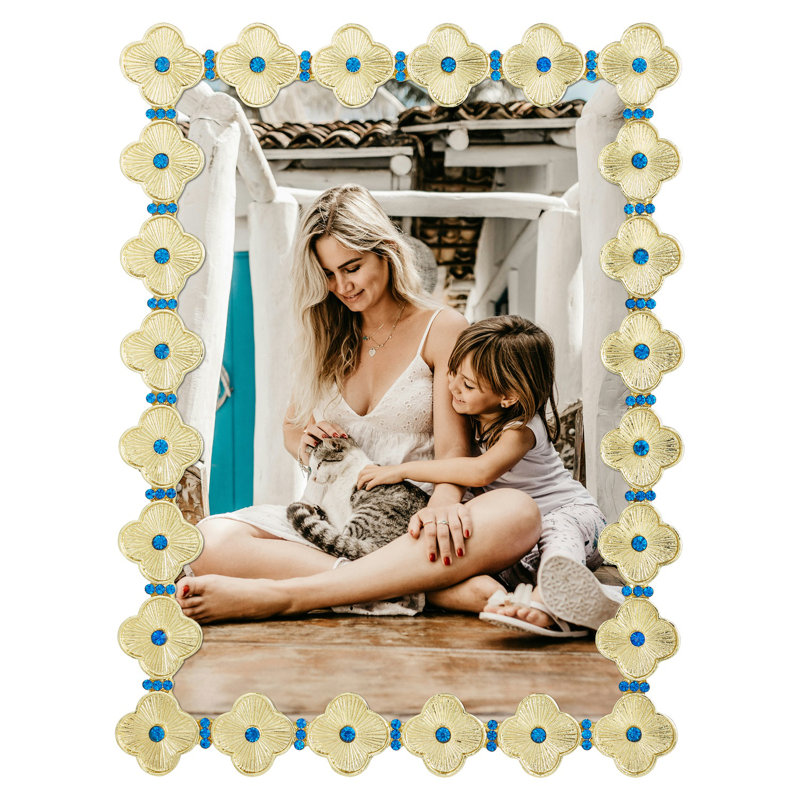 Clover Metal Picture Frame, 5" W x 7" H