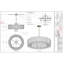 Lustre rond en nickel poli à 12 lumières-91438769-91438767-91438783