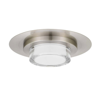 Plafonnier encastré carré de 12 pouces avec DEL intégrée, DEL intelligente de 15 W produisant 750 lumens, 3 réglages de température de couleur 3000K / 4000K / 5000K, gradateurs compatibles à intensité variable, diffuseur en acrylique gravé,