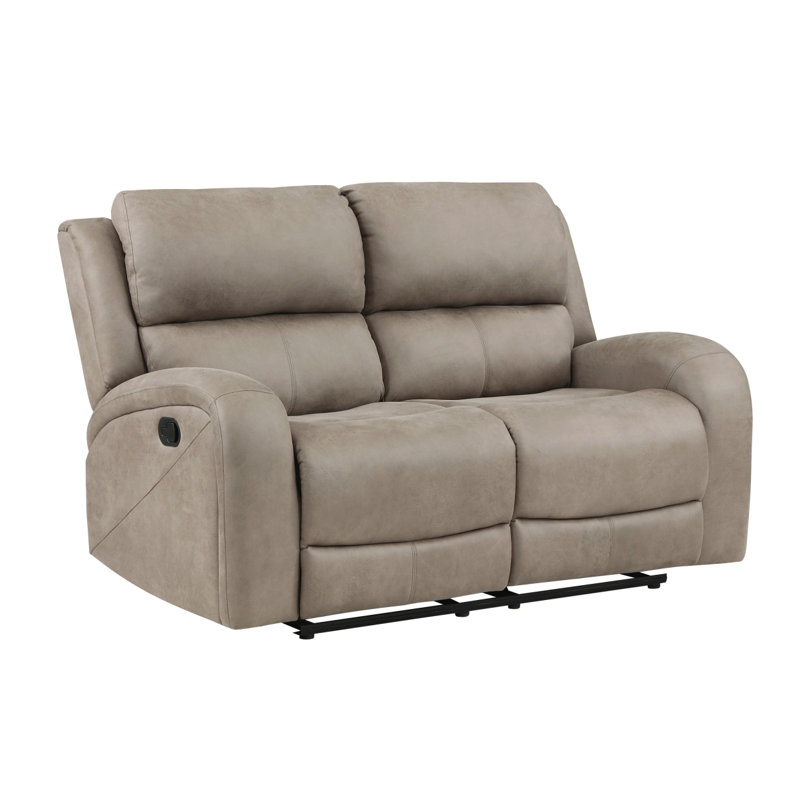 Causeuse inclinable double luxueuse 1pc