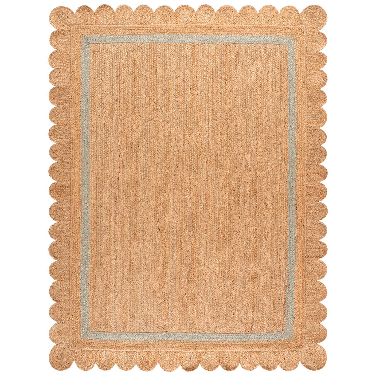 Inkai Jute/Sisal Area Rug, Rectangle 8' x 10'