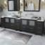  Ensemble de meuble-lavabo double 108 "avec miroir 108"-27042750