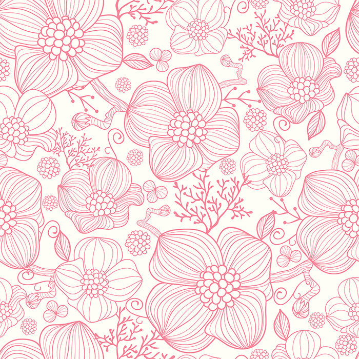 Catheline 2.5m x 2.5m Matte Mural, 208 x 146cm