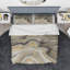 Glam Gold Canion - Ensemble de housse de couette moderne et transitionnel - Microfibre de polyester-38757703