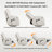 Dual Motor Power Swivel Rocker Recliner Chair for Adults with Heat and Massage,Electric Wall Hugger Glider Rocking Recliner for Nursery Living Room with LED Lights,USB A&C Ports-1835774558