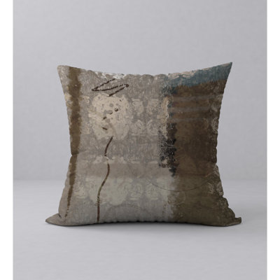Abstract Reversible Throw Pillow