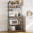 66.9''H 5-Tier Baker’s Rack with Power Outlet & Adjustable Shelf-321506753-321506765