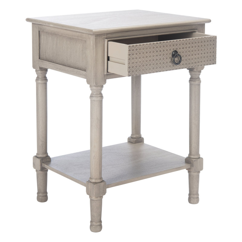 Table de bout avec rangement Ahearn, Grèges