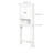 Bathroom Storage Cabinet Over The Toilet Medicine Cabinet With Adjustable Shelf