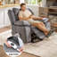 Fauteuils inclinables électriques surdimensionnés avec port USB et poches latérales