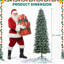 183cm H Lighted Artificial Christmas Tree