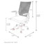 Chaise de travail Fredette
