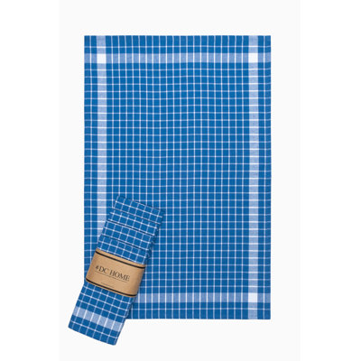 Premium Hand Towel Set (5 Pieces), Pink Checkered Pattern, 17.7 x 25.6 inches | 85% Cotton / 15% Polyester, 7.9 oz/sq ft | Machine Washable at 30-40°C | Soft, Absorbent and Stylish for Bathroom or Kitchen Decor