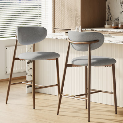 Tabouret de comptoir rembourré Westhampton