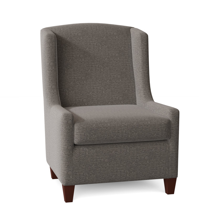 Sweetwater Wingback Chair, Tweetie 7 Tan Performance Velvet, Manhattan, Yes